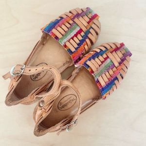 Mikoleon Girls Leather Huaraches 29 🌻